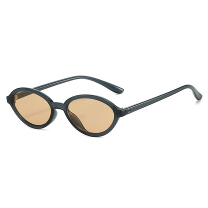 Oval Vintage Fashion Sunglasses Stylish Eyewear