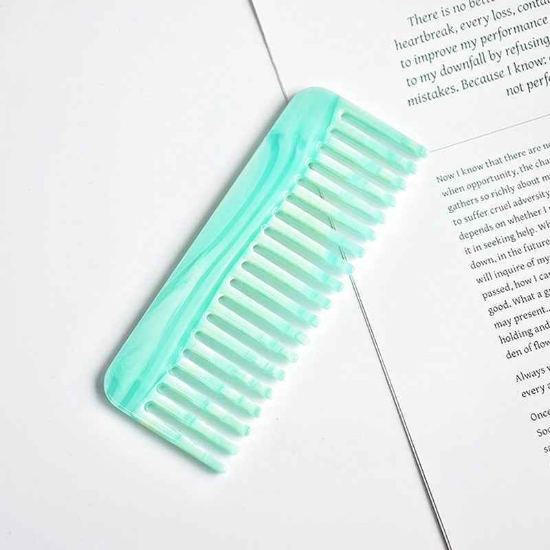 Acrylic Square Mini Portable Hair Combs