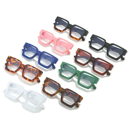 Square Frame Glasses Minimalist Casual Eyewear