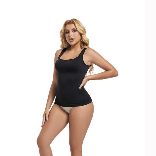 High-Elastic Seamless Tummy Control Tank Top For Women