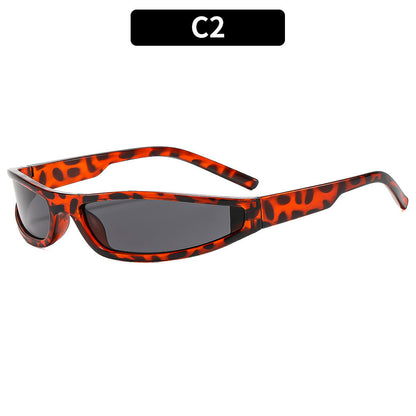 Trendy Retro Hip-Hop Small Frame Sunglasses for Outdoor