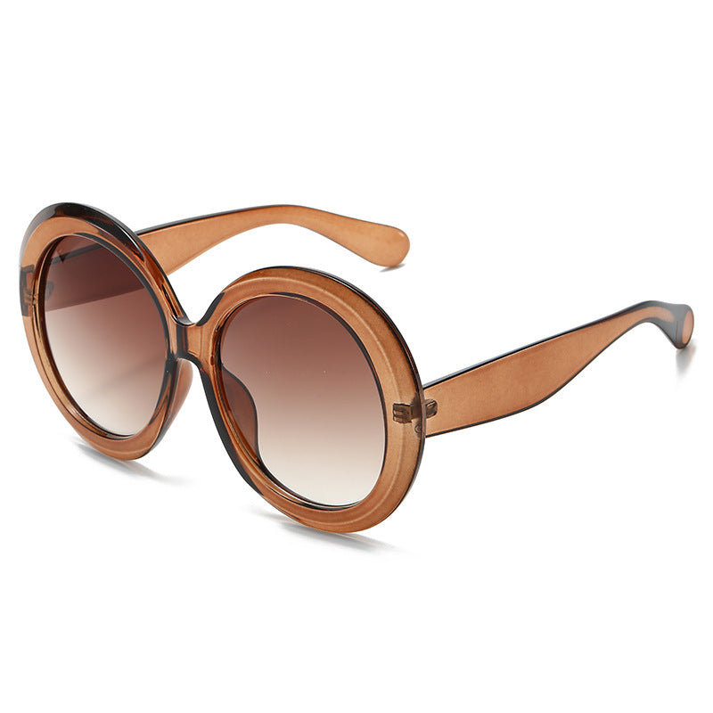 Trendy Round Frame Sunglasses for Women
