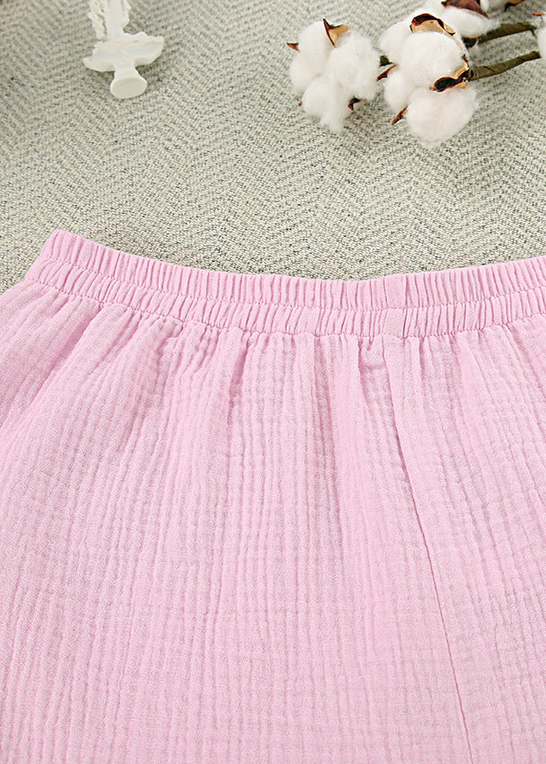 Lounge Set Lightweight Fabric Relaxed Fit