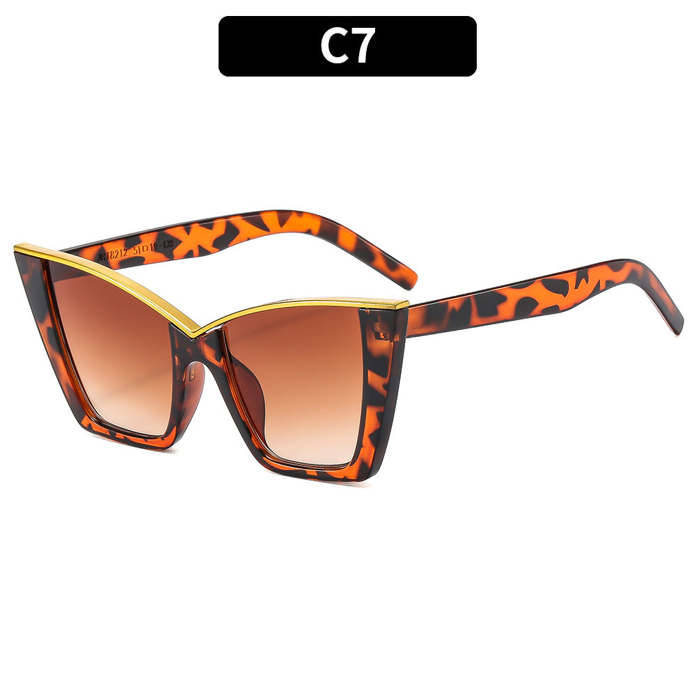 Trendy Cat Eye Sunglasses Stylish UV400 Protection