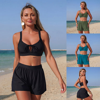 Women'S High Elasticity Two-Piece Bikini Swimsuit