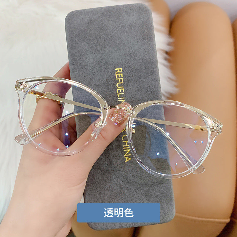 Retro Style Fashionable Blue Light Blocking Glasses