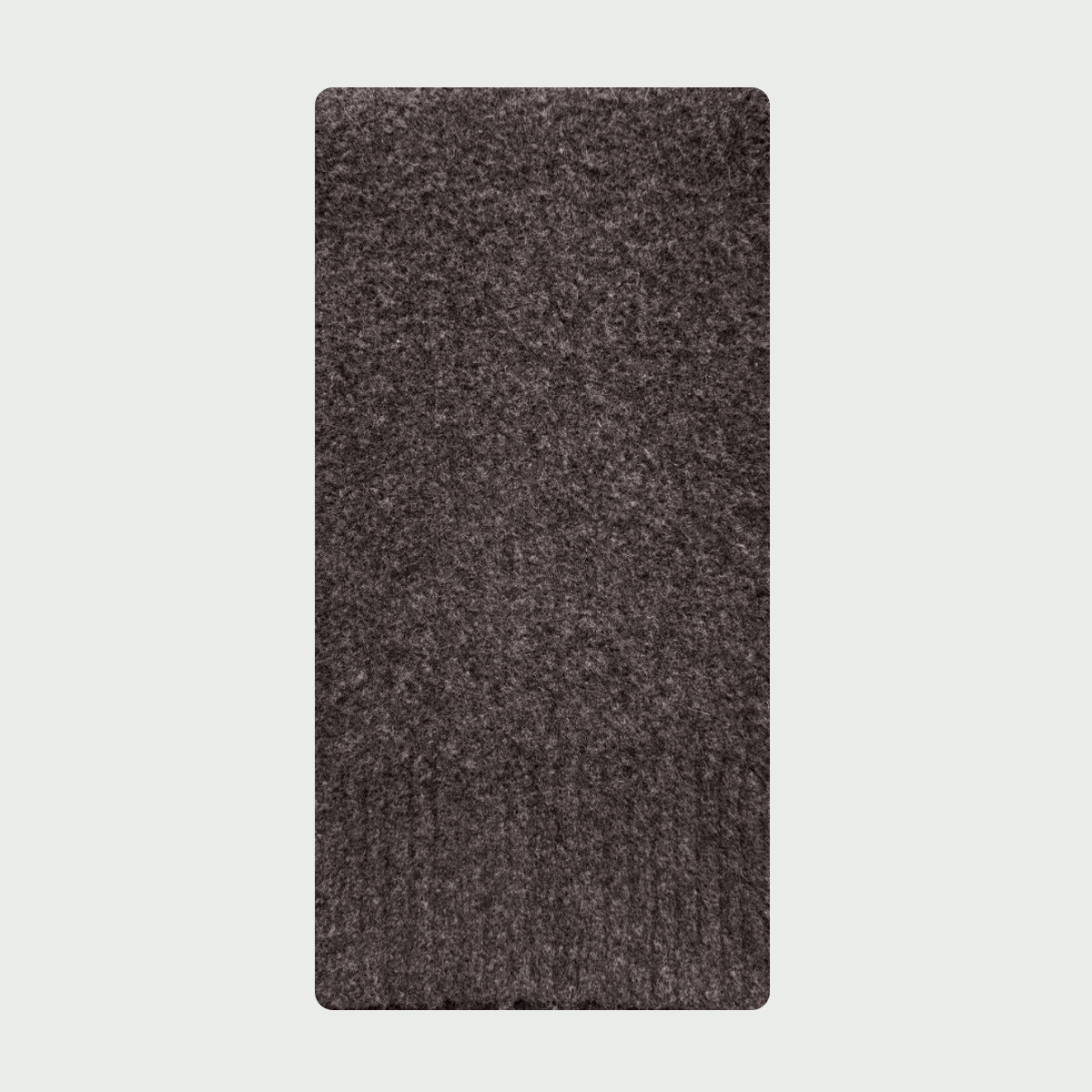 Solid Color Wool Knit Scarf for Women