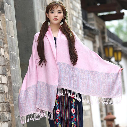 Nepal Ethnic Style Shawl Scarf