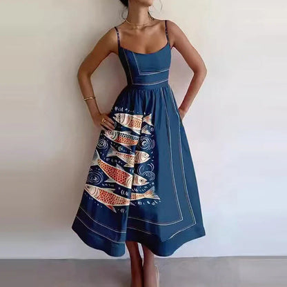 Elegant Floral Maxi Dress for Women