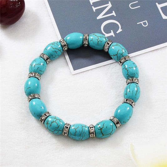 Tibetan Bohemian Retro Ethnic Turquoise Bracelet Tibetan Women'S Jewelry Bracelet Accessories Nepal.