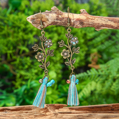 Vintage Geometric Earrings Set Bohemian Style