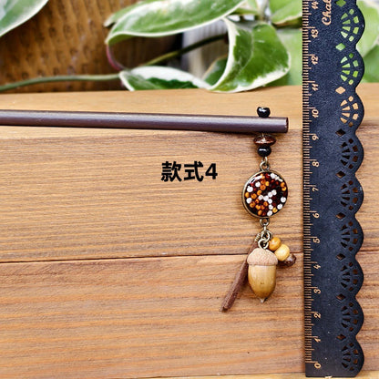Vintage Floral Alloy Hair Stick Bohemian Headpiece