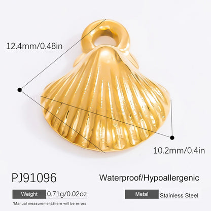Fashionable DIY Jewelry Pendant Necklace Stainless Steel 18K Gold Plated