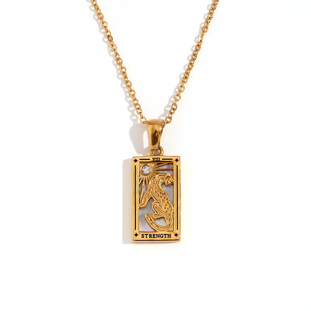 2+ Vintage Zircon Pendant Necklaces