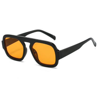 Pilot Sunglasses Stylish Oval Frame UV400 Protection