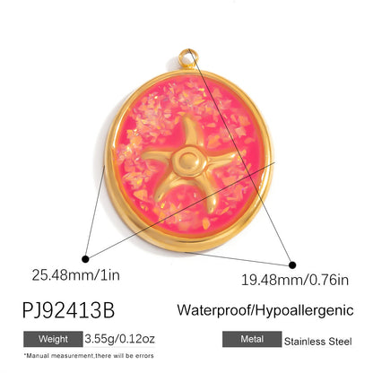 Rainbow Unicorn Stainless Steel DIY Pendant Jewelry for Bracelets and Necklaces