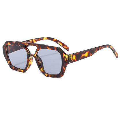Trendy Pilot Sunglasses with UV400 Protection
