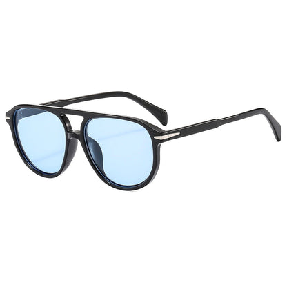 Trendy Oval Frame Sunglasses for Men and Women