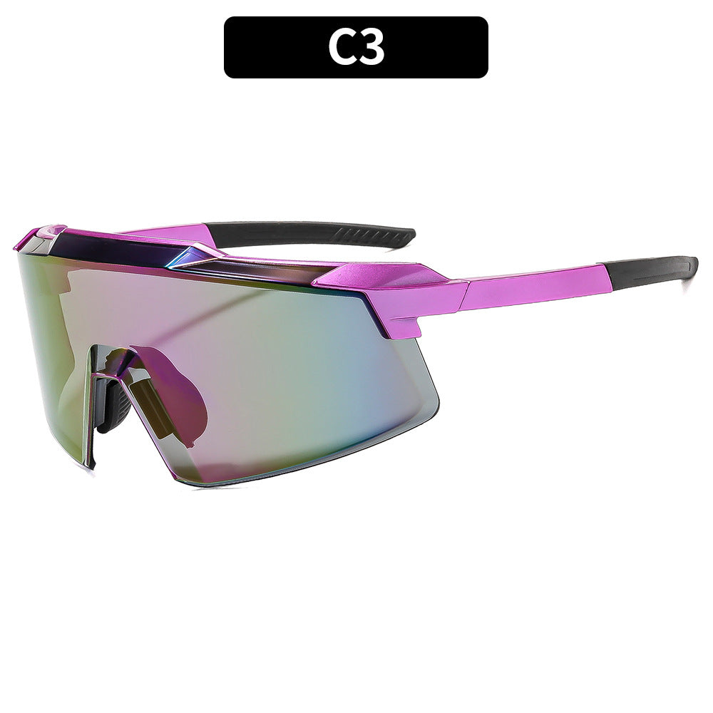 Trendy Outdoor Cycling Sunglasses UV400 Protection Stylish