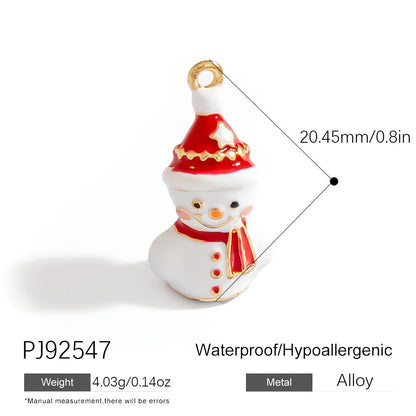 DIY Christmas Reindeer Charms Handmade Jewelry Necklaces Bracelets Earrings