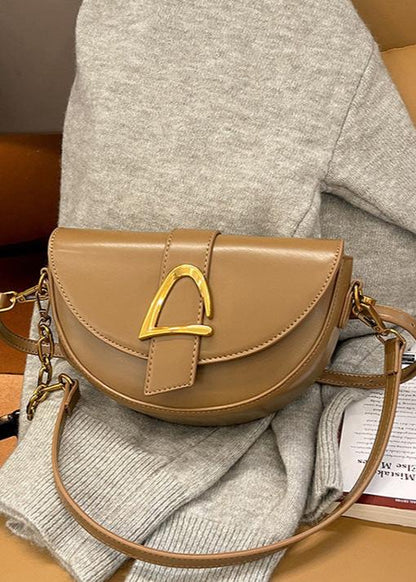 Half Moon Crossbody Bag High Quality PU Leather