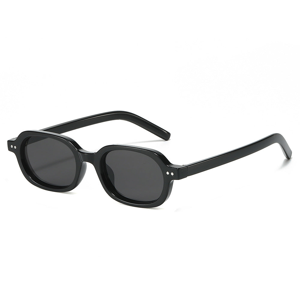 Oval Frame Sunglasses Trendy UV400 Protection Unisex