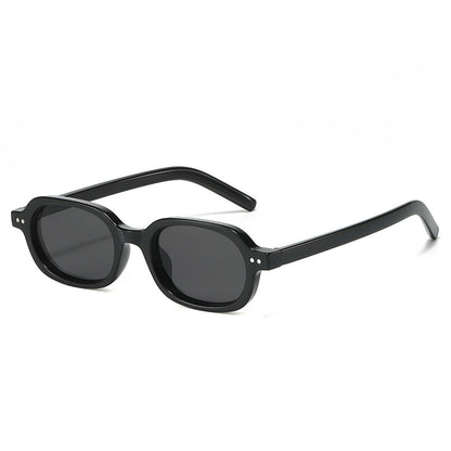 Oval Frame Sunglasses Trendy UV400 Protection Unisex