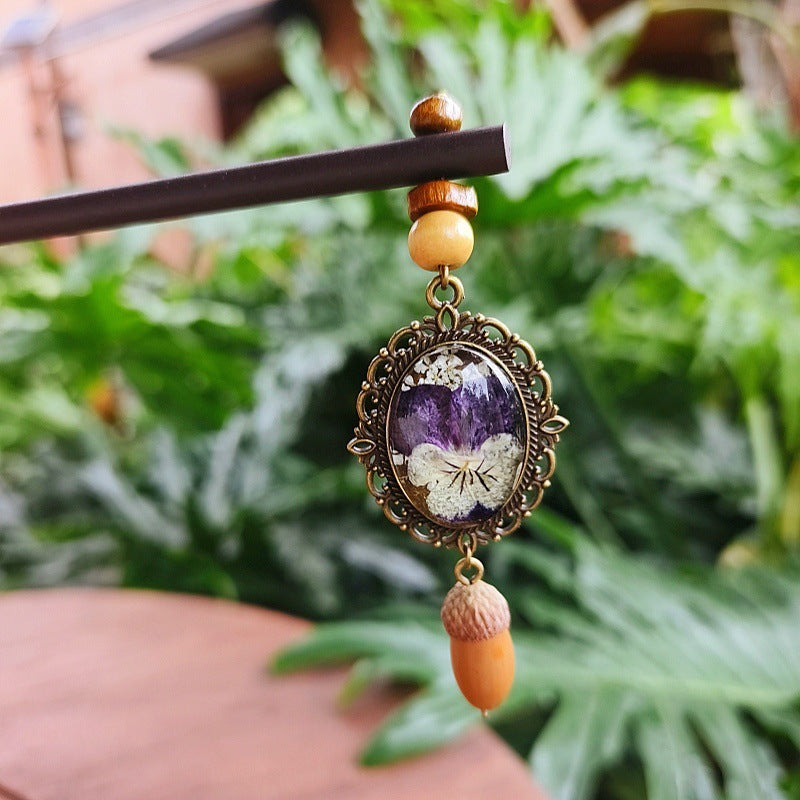 Flower-Inspired Handmade Vintage Floral Jewelry Set