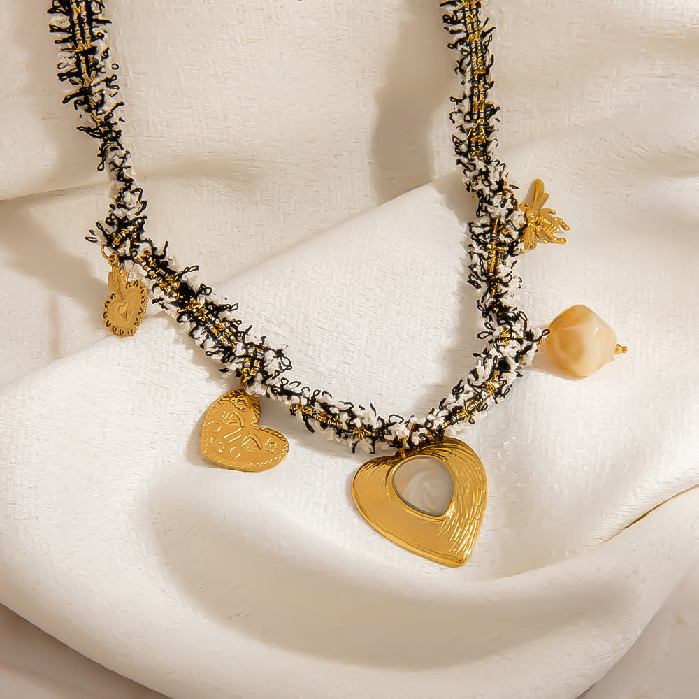Trendy Heart Pendant Necklaces for Women
