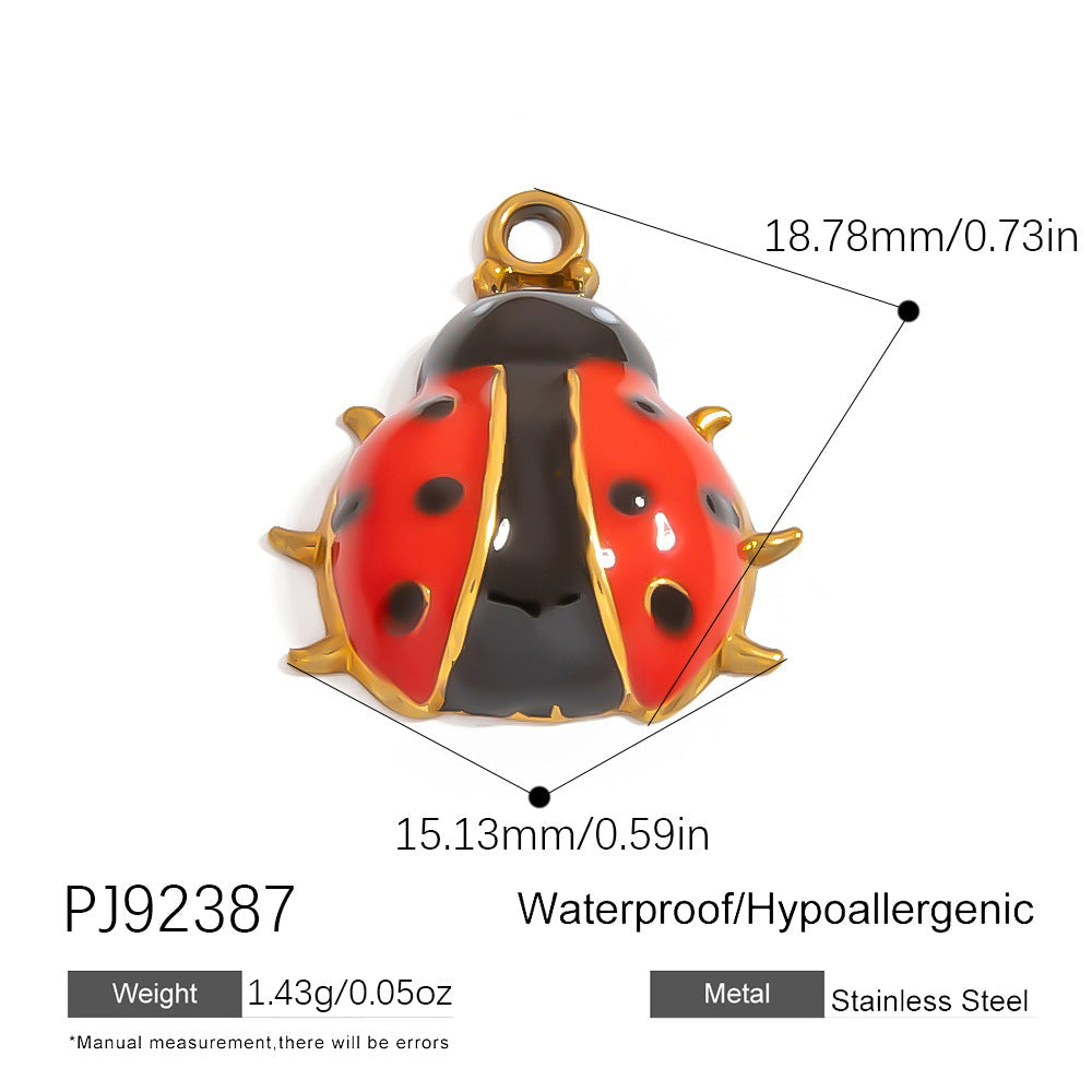 Cartoon Bee Pendant DIY Jewelry Accessories Handmade Necklace