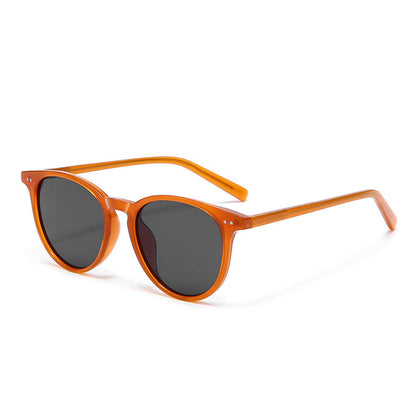 Vintage Round Polarized Simple Sunglasses