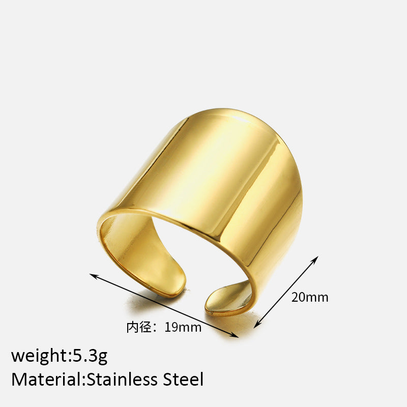 Simple Cold Surface Opening Rings