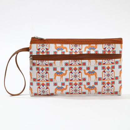 Simple Portable Christmas PU Storage Bag