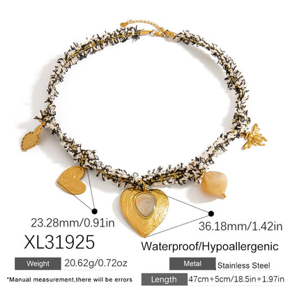 Trendy Heart Pendant Necklaces for Women