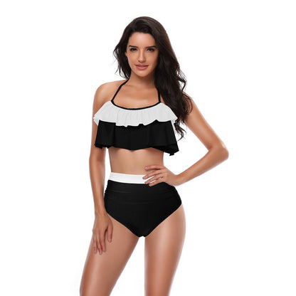 New Kids And Adults Split Swimsuit Bikini Set