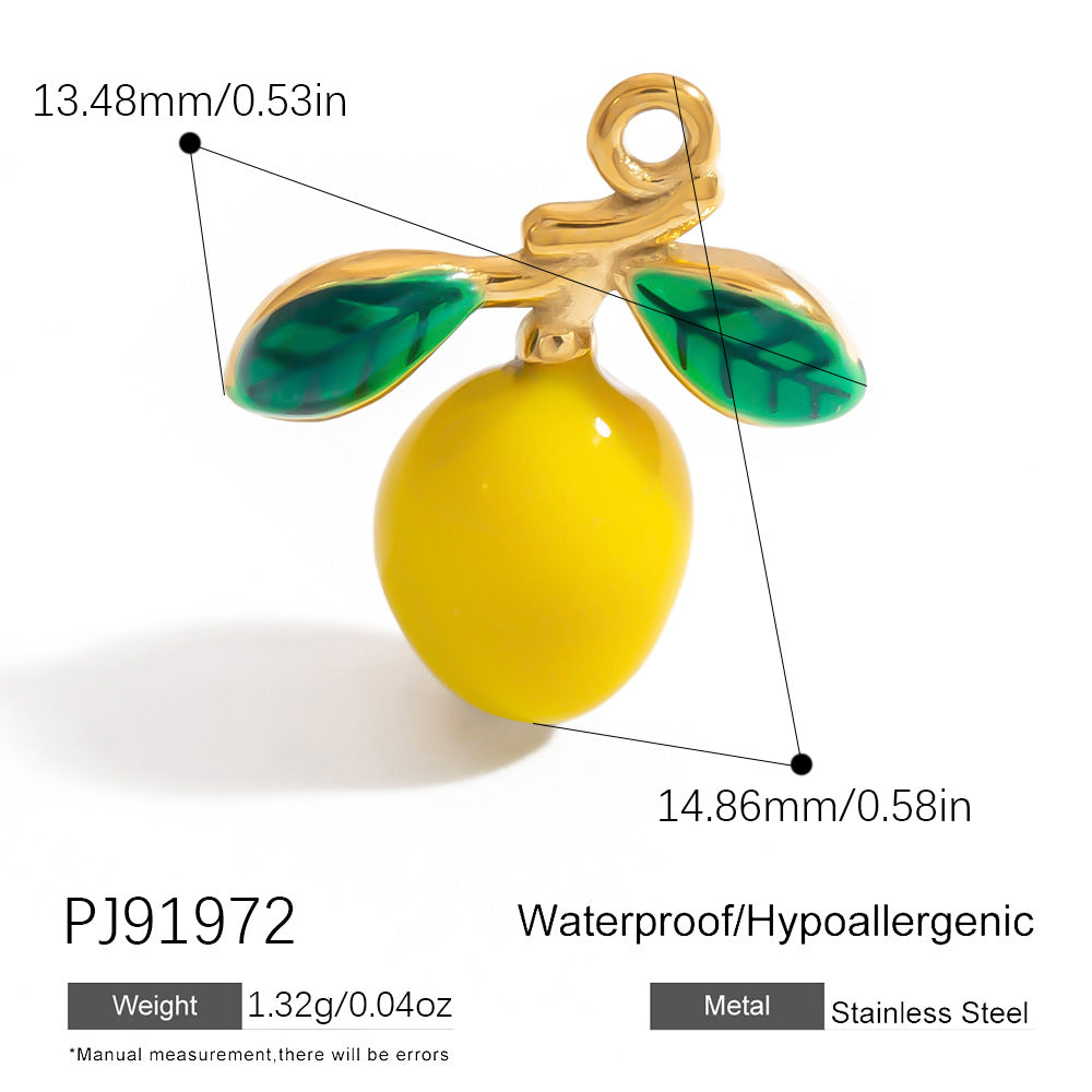 Mini Fruit Cartoon DIY Jewelry Accessories Handmade Necklace Bracelet