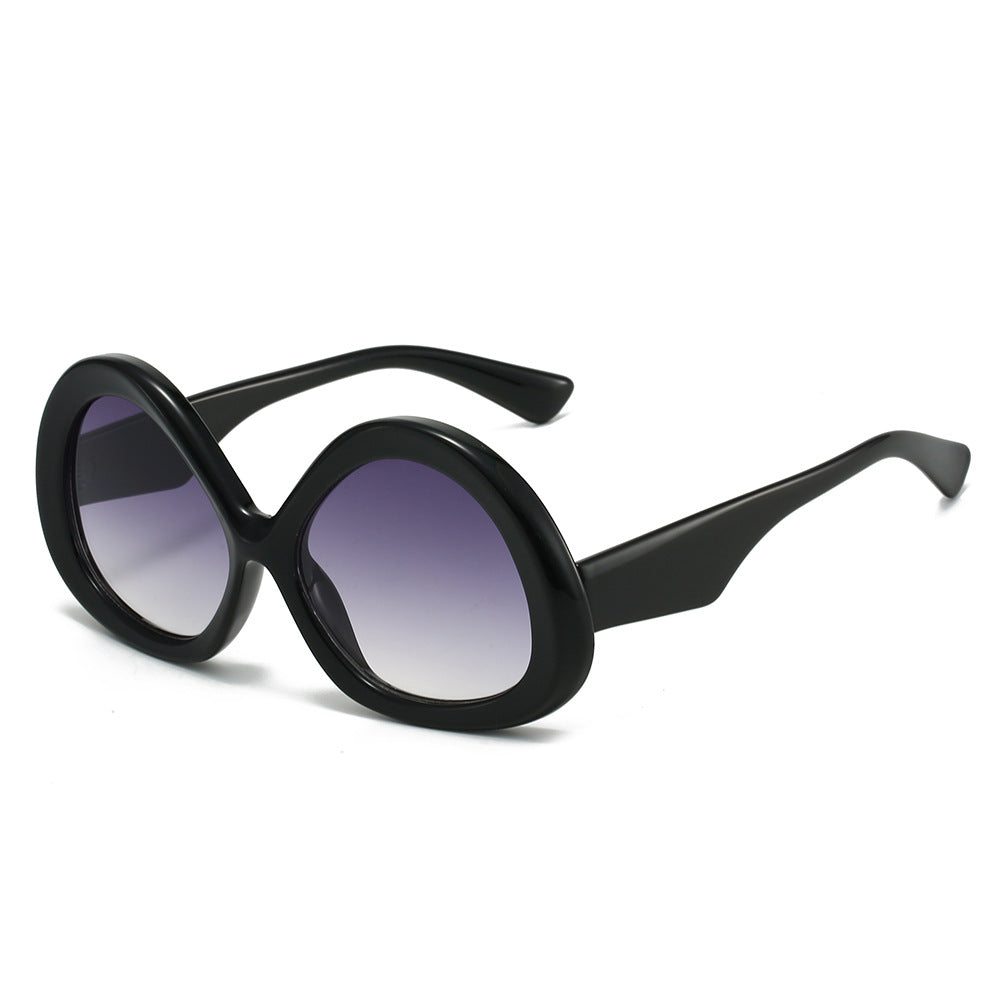 Trendy Geometric Sunglasses Unique Hip Hop Style