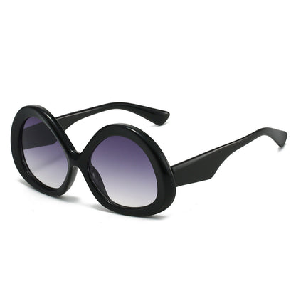 Trendy Geometric Sunglasses Unique Hip Hop Style
