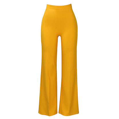 Elegant Wide-Leg Trousers For Women Comfortable All-Season Pants