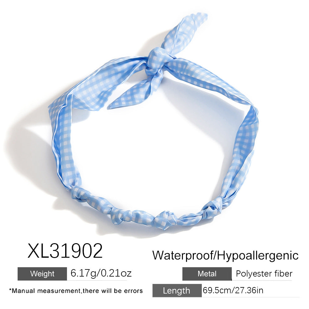 Stylish Floral Stainless Steel Necklace for Women