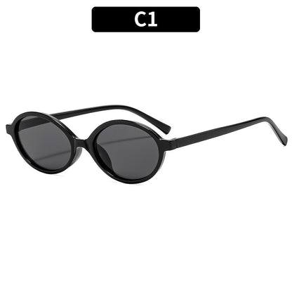 Oval Vintage Anti-Blue Light Fashion Sunglasses