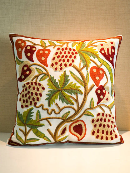 Ethnic Style Embroidered Throw Pillows Sofa Cushions  Cushions Pillow Covers, No Core