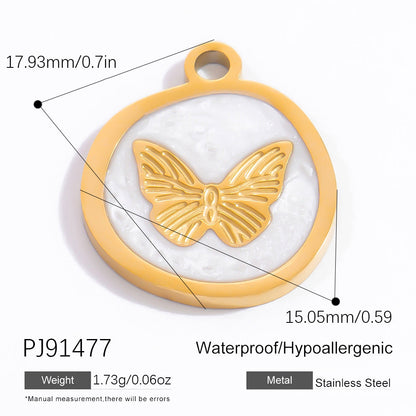 Bohemian Style Stainless Steel Beach Pendant Necklace