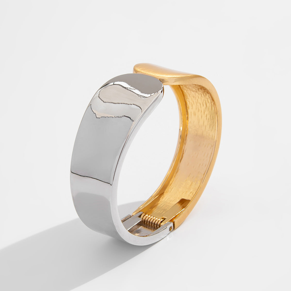Creative Geometric Open Cuff Bracelet Women Alloy Fashion