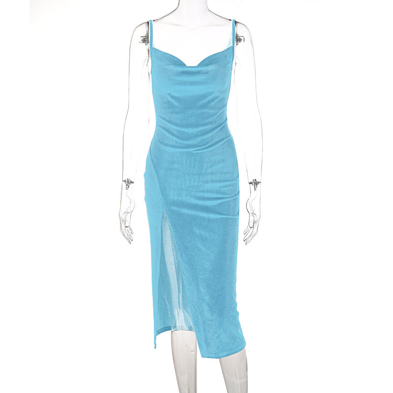 Elegant Sexy Slim-Fit Spaghetti Strap Dress
