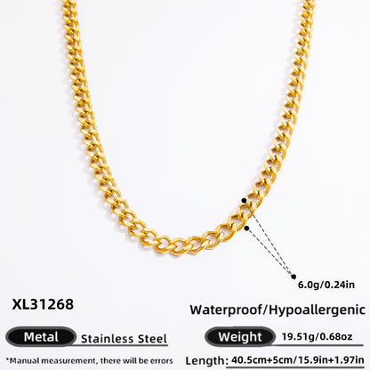 Minimalist DIY Jewelry Accessories Stainless Steel Necklace Pendant