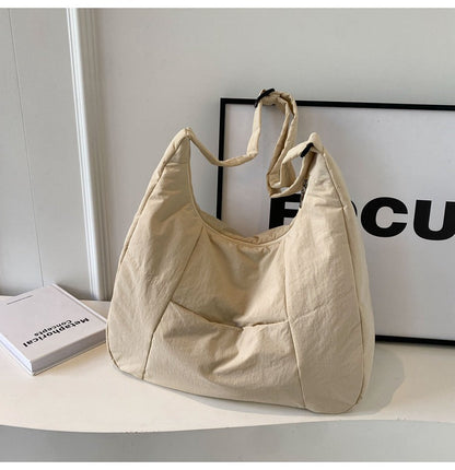 Casual Nylon Tote Quilted Crossbody Bag