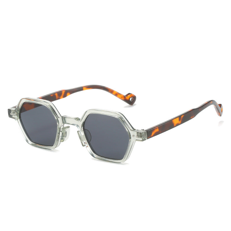 Trendy Polygon Sunglasses with UV400 Protection