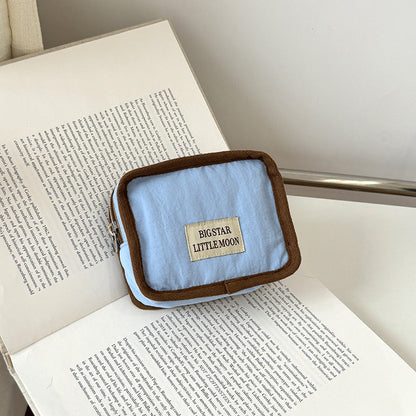 Portable Makeup Bag Cute Coin Purse Card Holder Storage Organizer