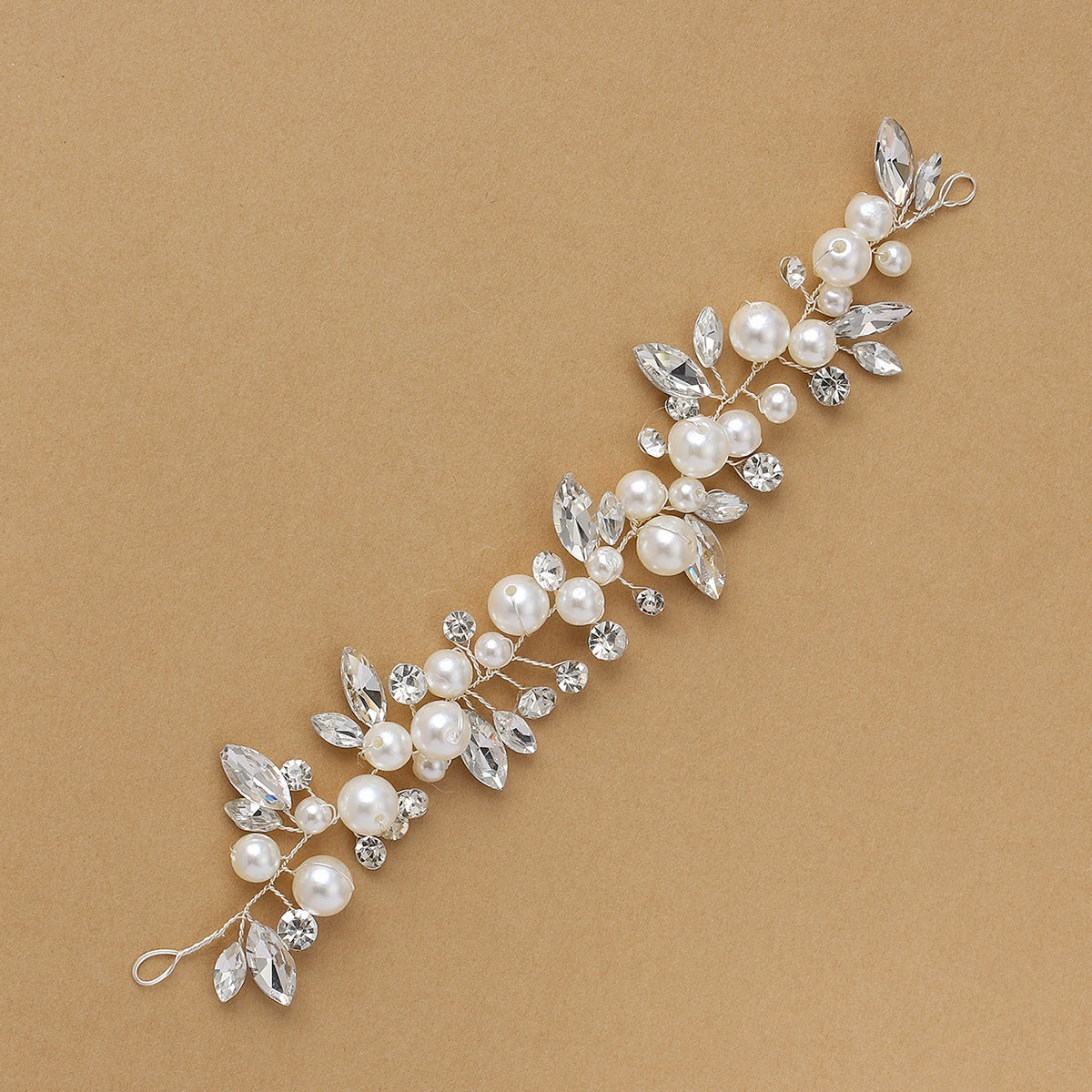 Bridal Pearl Hairband Elegant Wedding Accessory